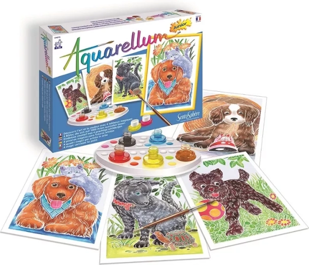 Sentosphere set di acquerelli junior – Cuccioli