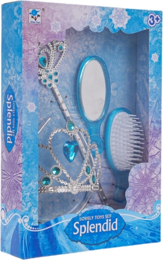 Set blu per piccole principesse