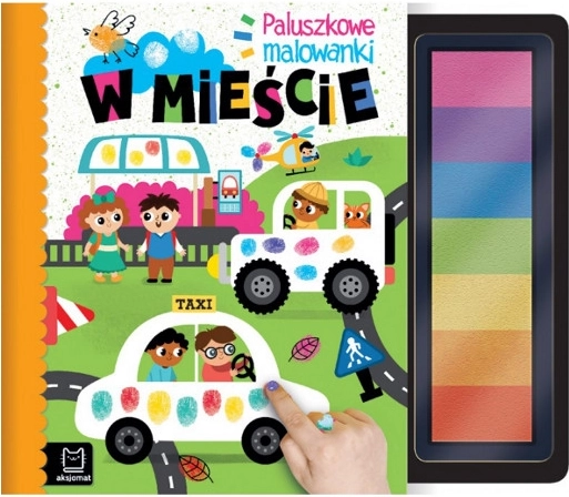Impronte creative: In città – libro sensoriale creativo per i più piccoli