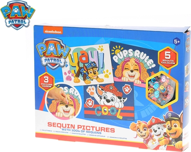 Set mosaico PAW PATROL – immagini scintillanti per bambini