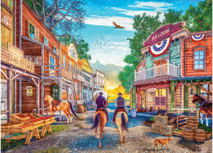 Puzzle Far West 1000 pezzi EUROGRAPHICS