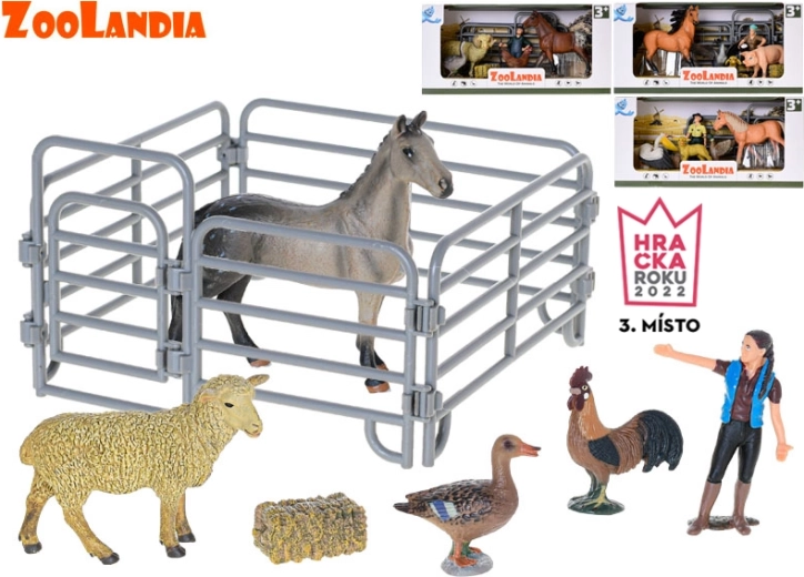 Zoolandia – figurine di plastica fattoria per bambini