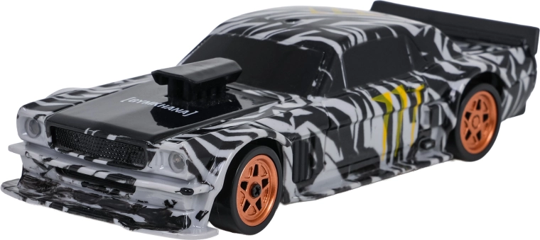 Auto RC da drift 1:43 color argento con accessori