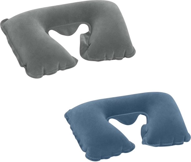 Cuscino da viaggio gonfiabile a ferro di cavallo BESTWAY, grigio