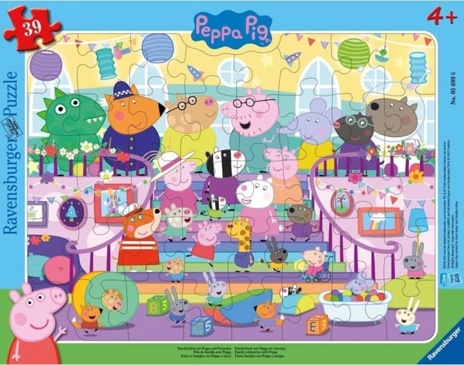 Puzzle Ravensburger Peppa Pig 39 pezzi