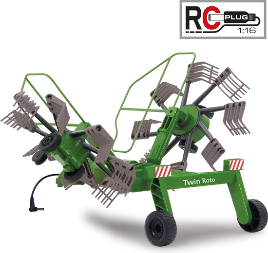 Ranghinatore Jamara Twin Roto per trattore RC 1:16 - 1 pezzo