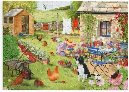 HOP Puzzle Il giardino della nonna, 500 pezzi grandi