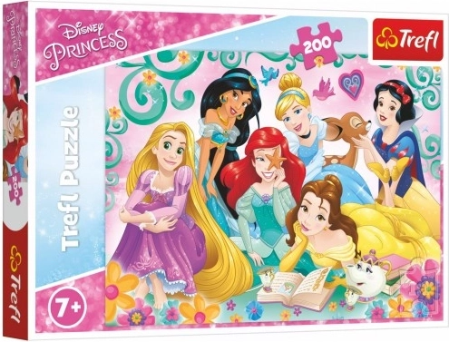 Puzzle Trefl 200 pezzi – il gioioso mondo delle principesse