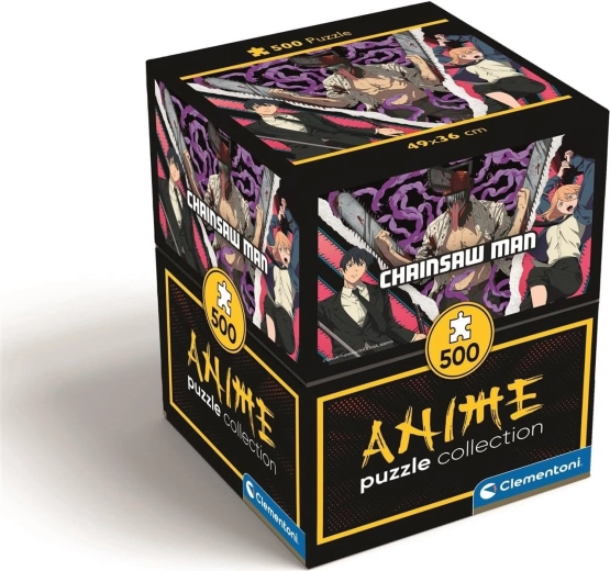 Puzzle CLEMENTONI Anime Chainsaw Man 500 pezzi