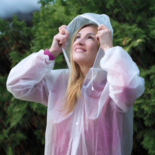 Poncho unisex impermeabile in EVA 68 × 115 cm