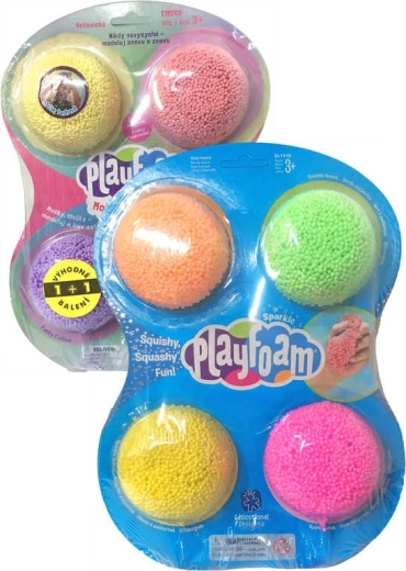 PlayFoam pasta da modellare in schiuma in bolle, set da 8 colori