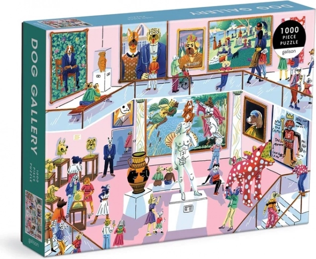 Puzzle Galleria dei Cani 1000 Pezzi