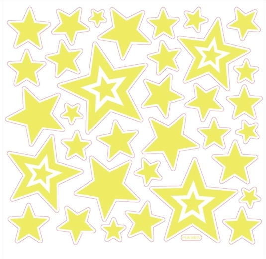 Adesivi luminosi da parete – stelle