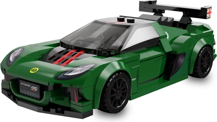 CaDA Lotus Exige Cup 430 set di costruzione in scala 1:24 verde