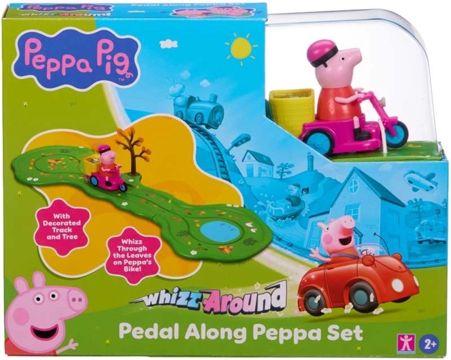 Set di Peppa Pig con bicicletta