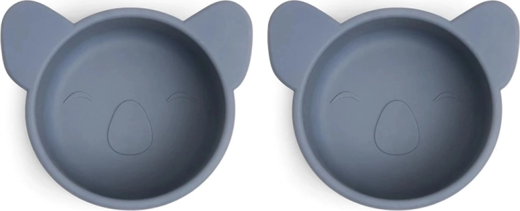 Ciotoline porta snack in silicone NUUROO Rosa koala Berling Sea - 2 pz