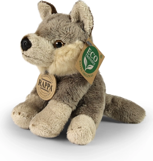 Lupo di peluche Rappa eco-friendly 13 cm