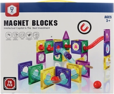 Pista per biglie magnetica 78 pezzi