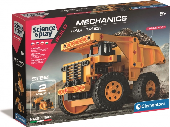 Clementoni Science & Play laboratorio meccanico – camion da miniera 2in1