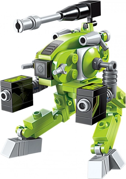 Qman Pioneer Police-Apocalypse 1802-3 Robot Batteria ad Alta Potenza