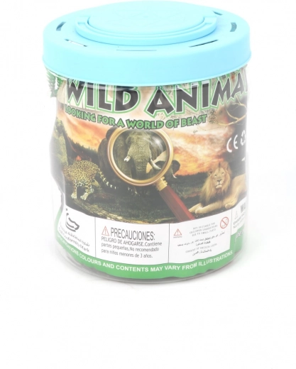 Set di figure di animali selvatici per bambini