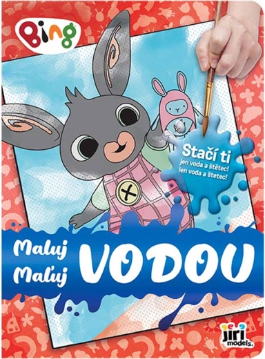 Colorare con l’acqua BING – magici album da colorare