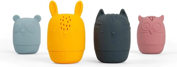 Animaletti da bagno in silicone per bambini