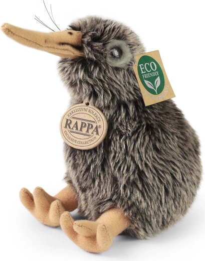 Uccello kiwi di peluche 15 cm ECO FRIENDLY RAPPA