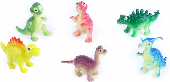Dinosauri Allegri 6 pz set