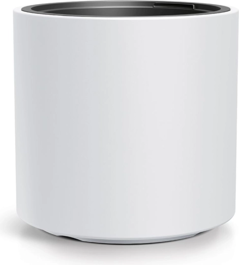vaso con inserto HEOS 29,8 cm bianco