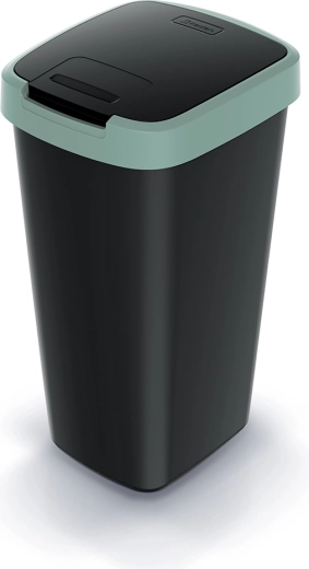 Pattumiera in plastica con coperchio basculante 25 l