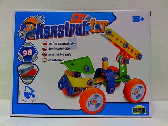 Set di costruzioni veicolo 98 pezzi