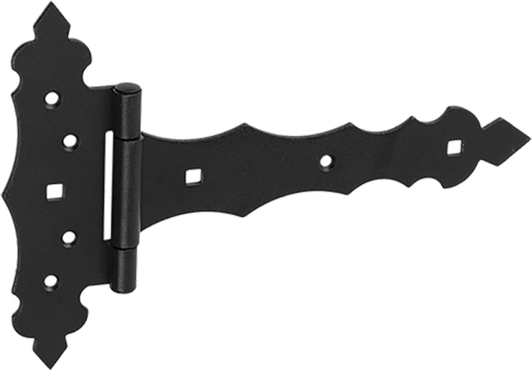 Cerniera decorativa nera 200 × 50 × 170 × 2,5 mm