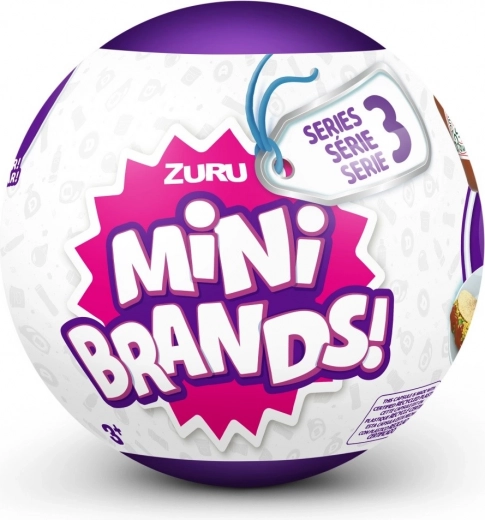 Mini figurine 5 SURPRISE Mini Brands – serie 3, 1 pz