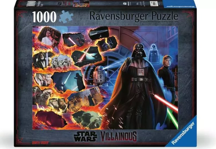 Puzzle Ravensburger Disney Villainous: Darth Vader 1000 pezzi