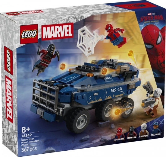 LEGO Marvel Inseguimento di Spider-Man al trasporto carcerario
