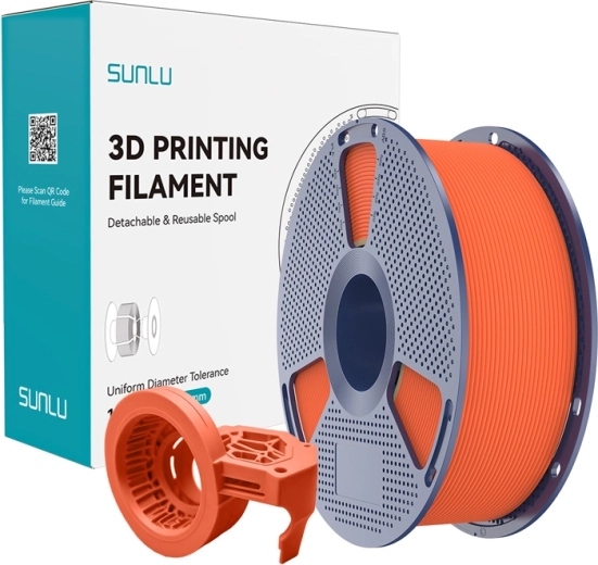 Filamento PETG opaco ad alta velocità Sunlu arancione