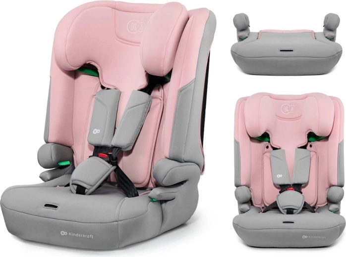 Kinderkraft I-comfy i-size seggiolino auto 76–150 cm rosa