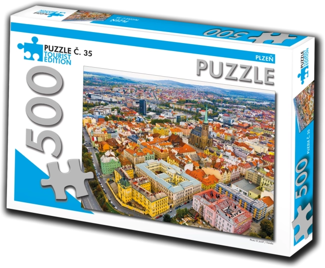 Puzzle Pilsen 500 pezzi edizione turistica