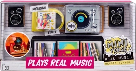 MGA Miniverse realistico disco musicale miniaturizzato - 1 pezzo