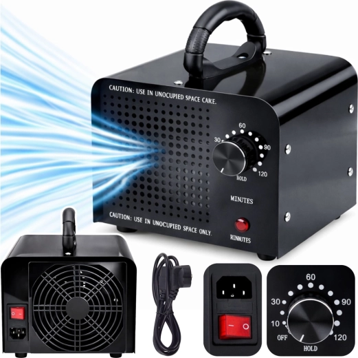 Generatore di ozono LEAN 60.000 mg/h, 155 W con timer