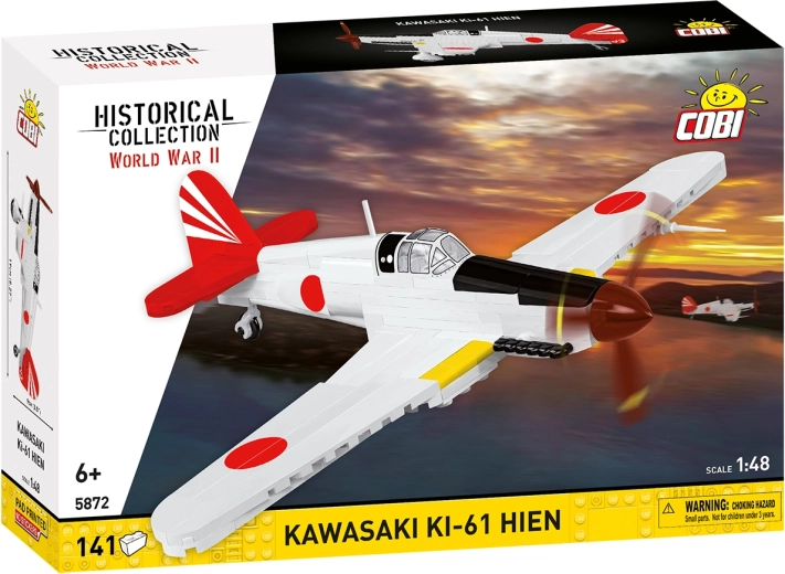 Cobi Kawasaki Ki-61 Hien kit di costruzione aereo 1:48 (141 pezzi)