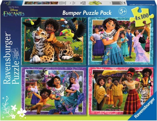 Puzzle Ravensburger Disney Encanto 4×100 pezzi