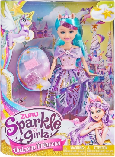Bambola SPARKLE GIRLZ Principessa Unicorno 26,5 cm