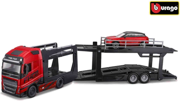 BBU StreetFire trasportatore di auto Volvo FH in scala 1:43