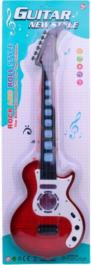 Chitarra rock elettrica per bambini MaDe con luce e suono 54 cm - 1 pezzo