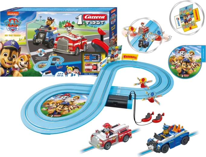 Carrera FIRST Paw Patrol pista da corsa On the Track 2,4 m