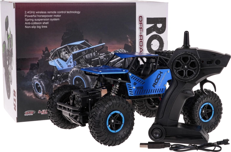 RC crawler Rover 1:16 4x4 – Blu