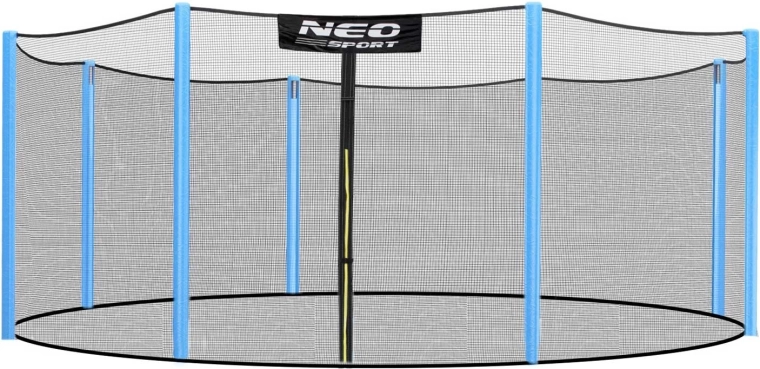 Neo-Sport rete di sicurezza esterna per trampolino 427–435 cm (14 ft) per 8 pali