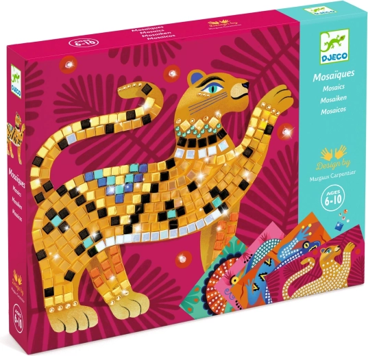 Mosaico glitter Djeco Jungle
